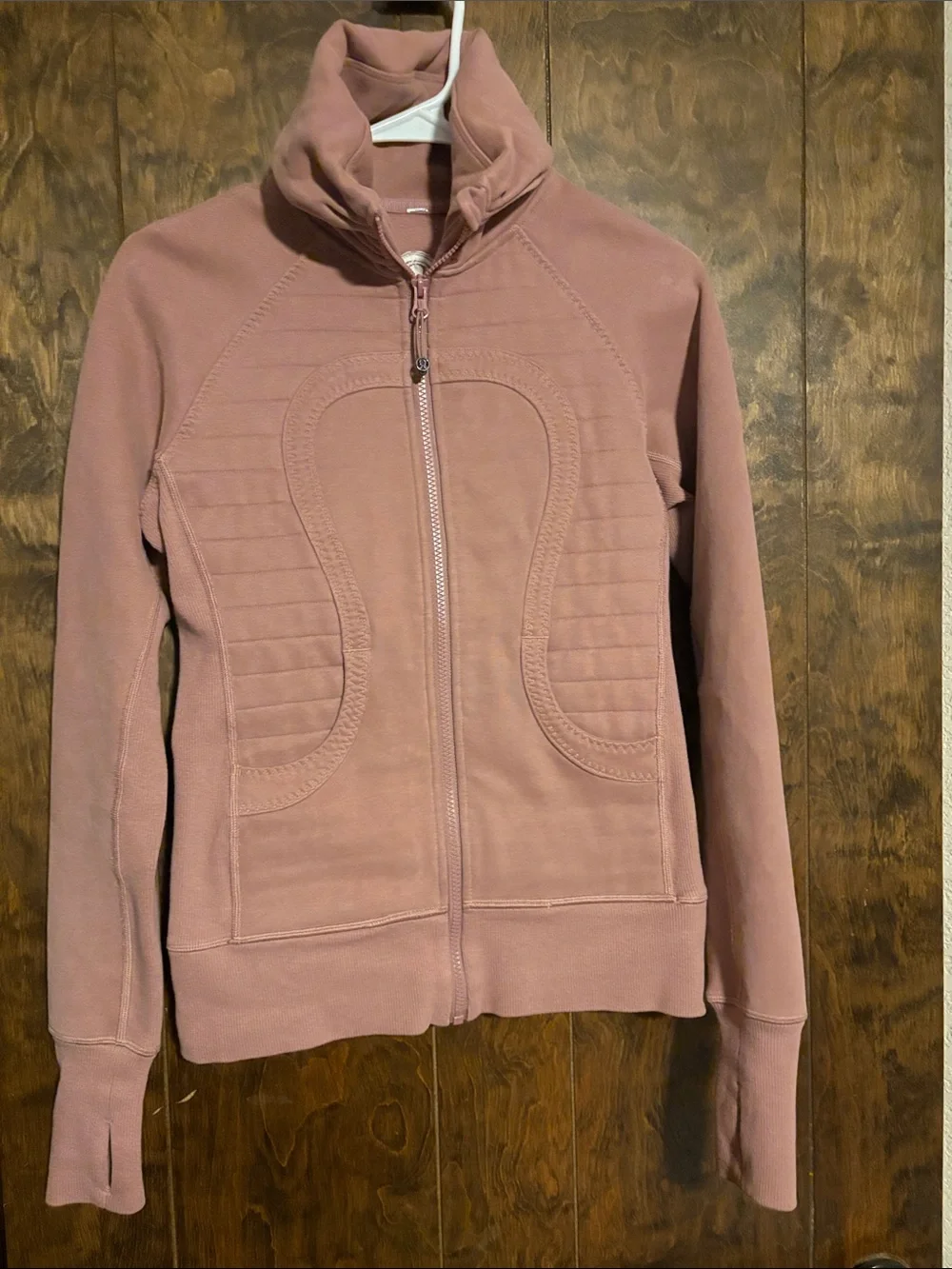 lululemon athletica Dusty Rose Zip-Up Hoodie
